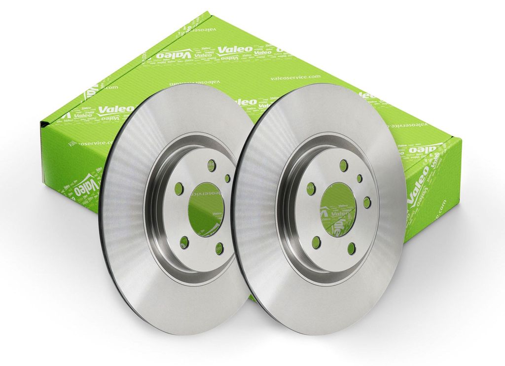 2x VALEO Bremsscheiben Hinten für VW Golf IV Schrägheck Produktbild 