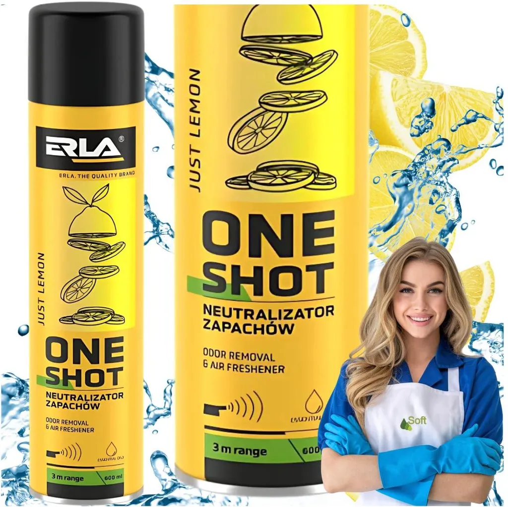 Éliminez les Mauvaises Odeurs avec Just Lemon 600 ml - Action Pompe Rapide