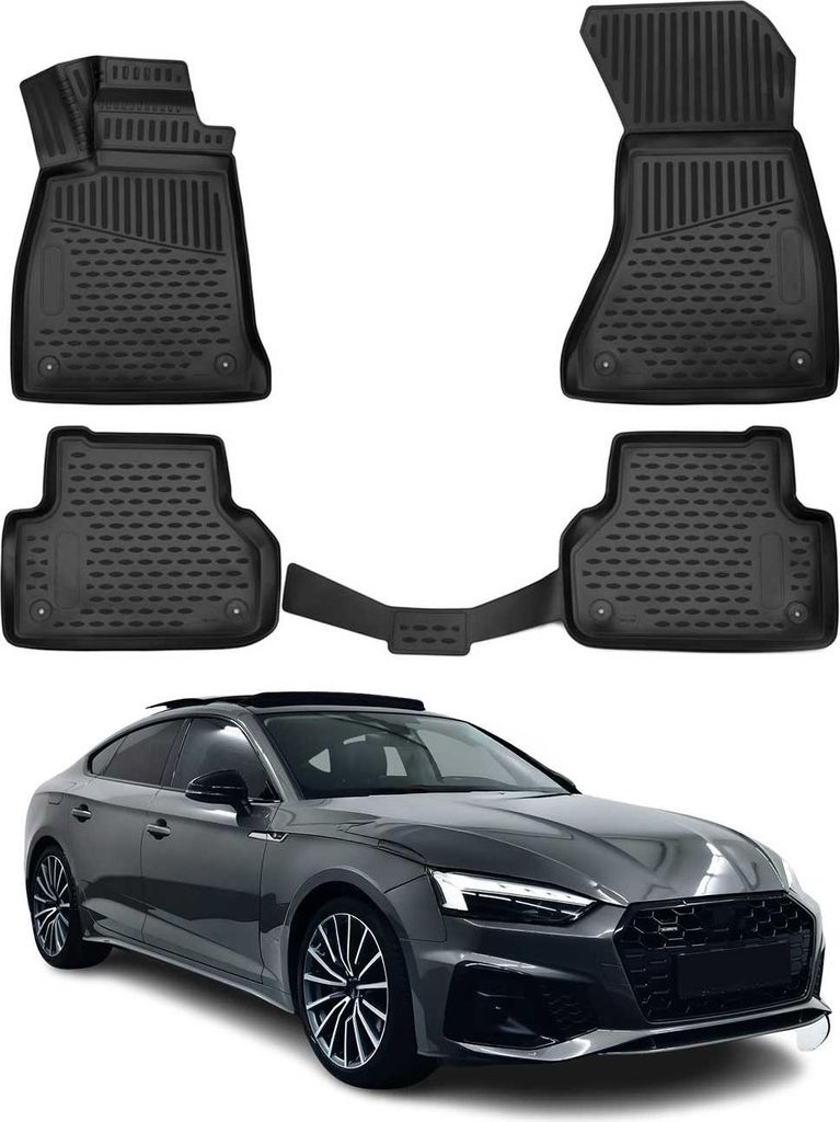 OMAC 3D Tapis de sol pour Audi A5 F5 Sportback 2016-2024 Image du produit 