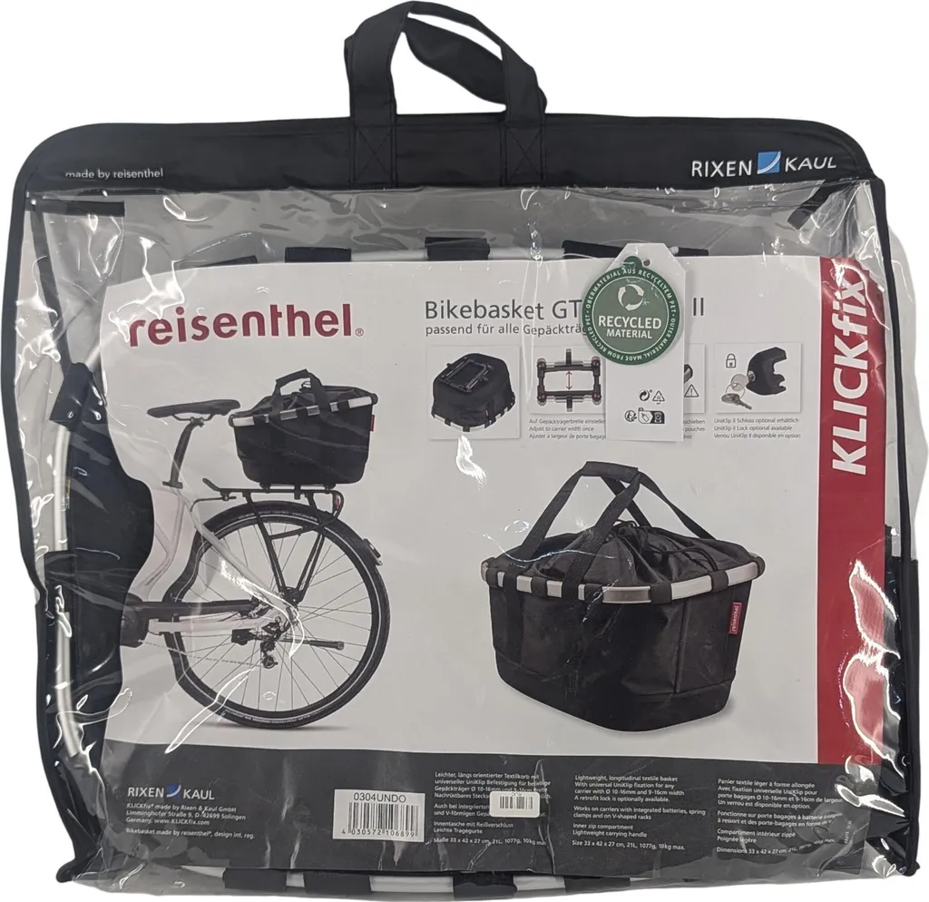 Panier pour vélo ultra résistant avec grande capacité de charge