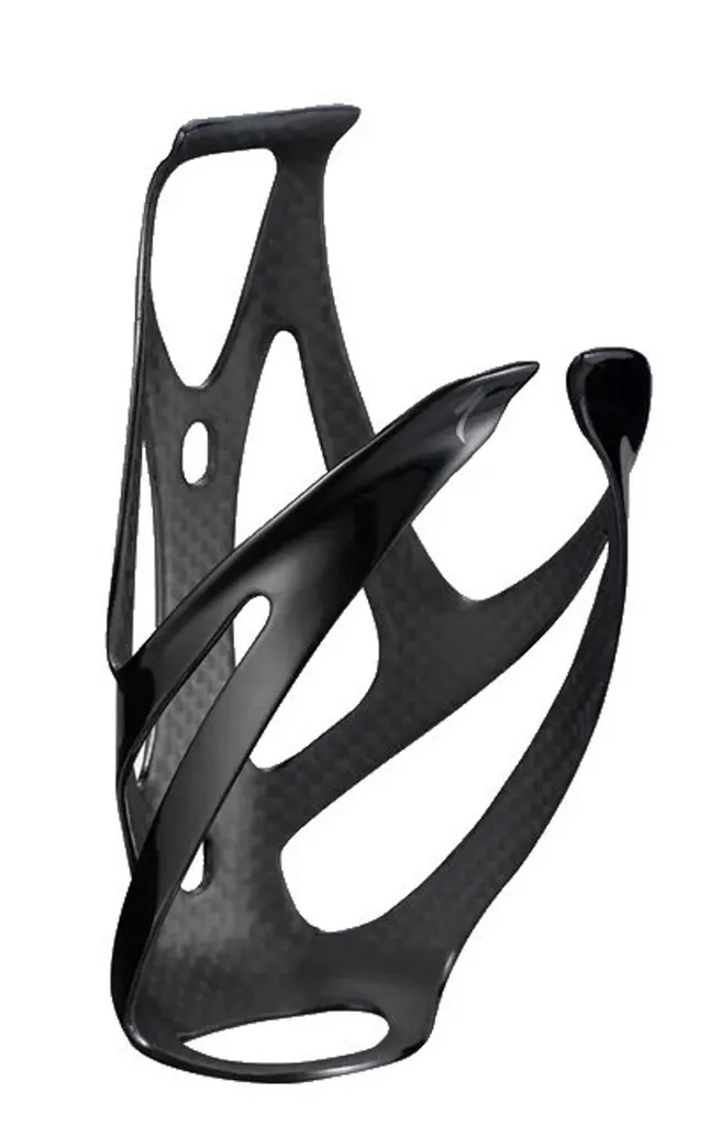 Porte-bidon Specialized S-Works Carbon Rib Cage III Noir Brillant Léger
