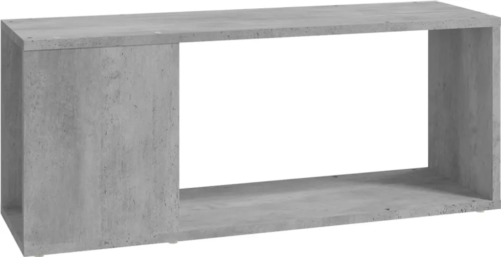 Mobile Porta TV SYFAX 80x24x32 cm Grigio Cemento - Offerta Online