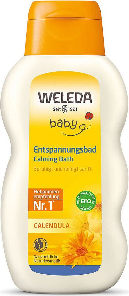 Weleda Baby, Calendula-Bad, für Babys, 200 ml Produktbild 