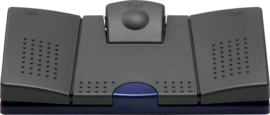 Pédale de commande Grundig No. 536 pour la transcription audio
