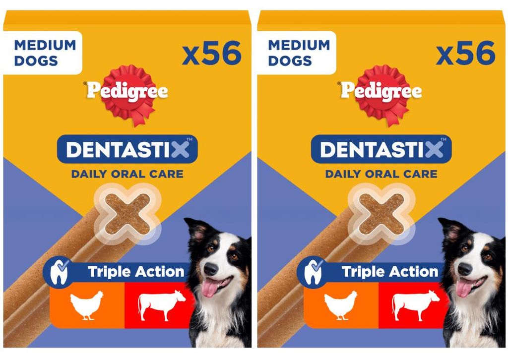 Pedigree DentaStix 112 sztuk (16x180g) Medium Średnie Rasy Zdjęcie produktu 