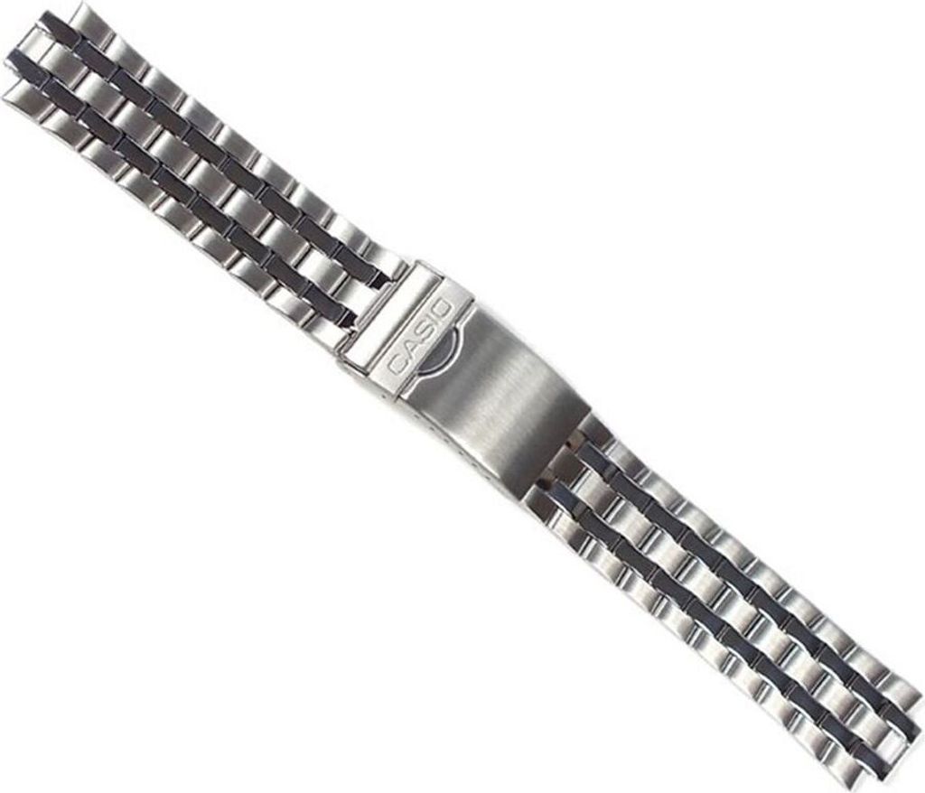 Casio Collection Ersatzband Uhrenarmband Edelstahl Band für MTP-1222