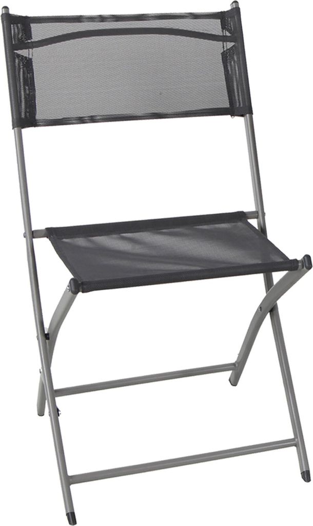 Linder Exclusiv Garten Klappstuhl GM6000G-S – Stabil, wetterbeständig & pflegeleicht mit atmungsaktivem Textilbezug, klappbar