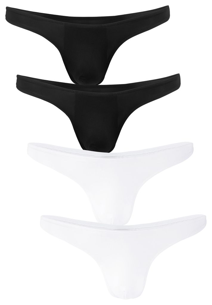 Fabio Farini - 4 Stück Männer Unterhosen - Herren Tanga im Produktbild 