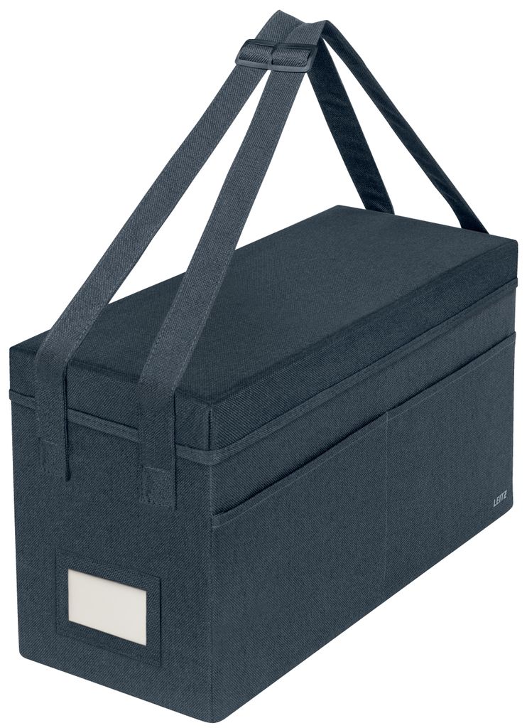Leitz 67230089 Aufbewahrungsbox Aufbewahrungstasche Rechteckig Stoff Grau
