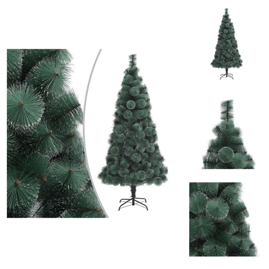 vidaXL Künstlicher Weihnachtsbaum mit Ständer Grün 180 cm PET - Weihnachtsbäume