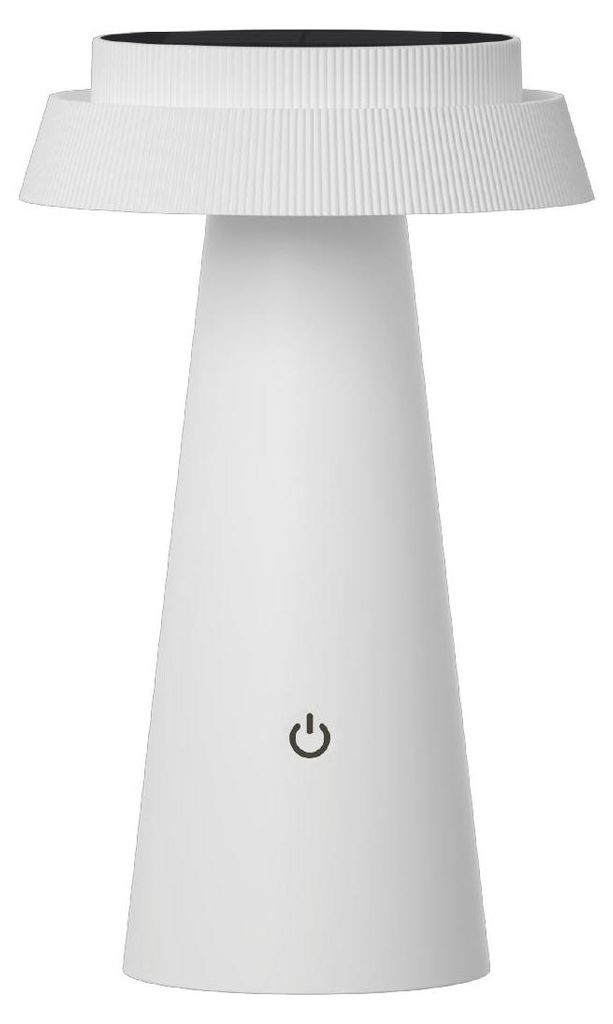 Luxus - Tafellamp Solar Mambo - Weiß - H23 x Ø14