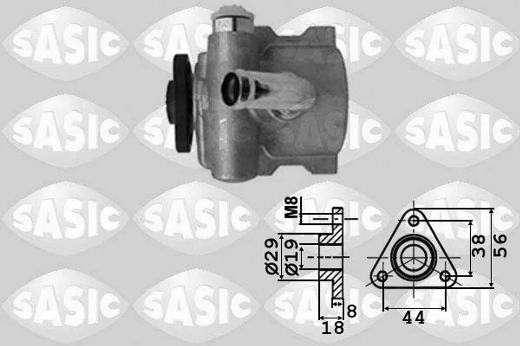 Pompe de direction assistée hydraulique pour Escort - Réf SASIC 7076053