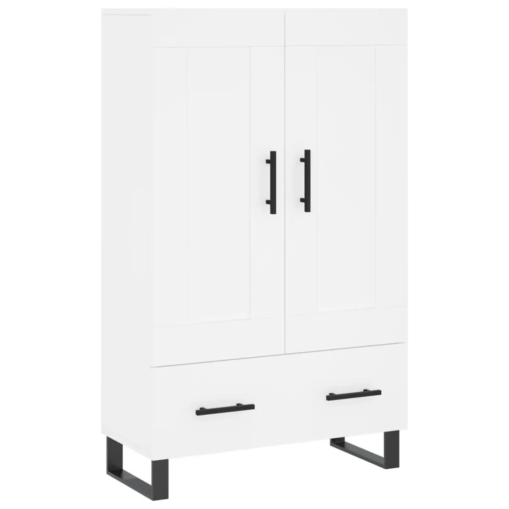 Credenza Moderna SYFAX™ Bianca in Legno Multistrato 69,5x31x115cm