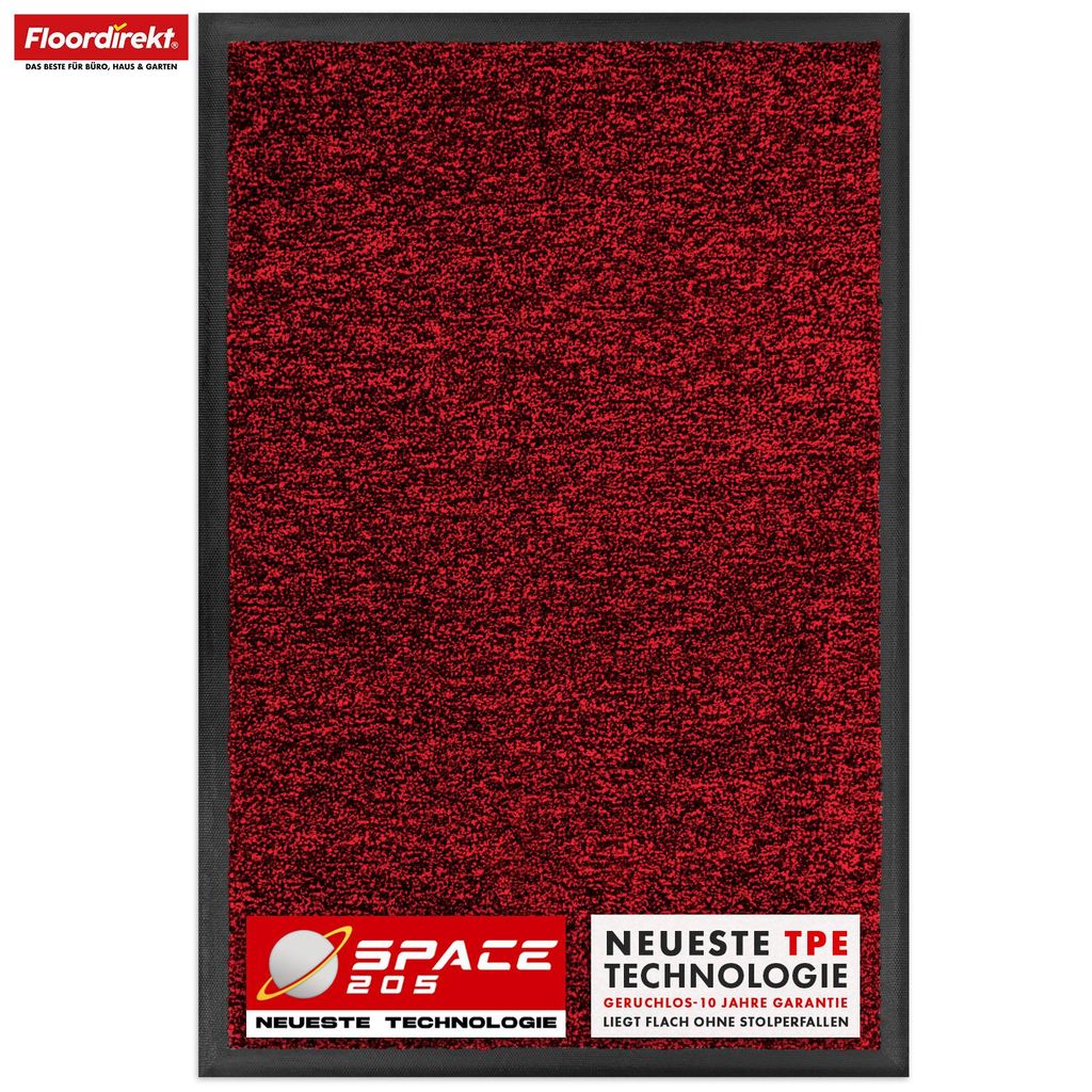Schmutsmat Space 205: Antislip vloermat met TPE-achterkant, Productafbeelding 
