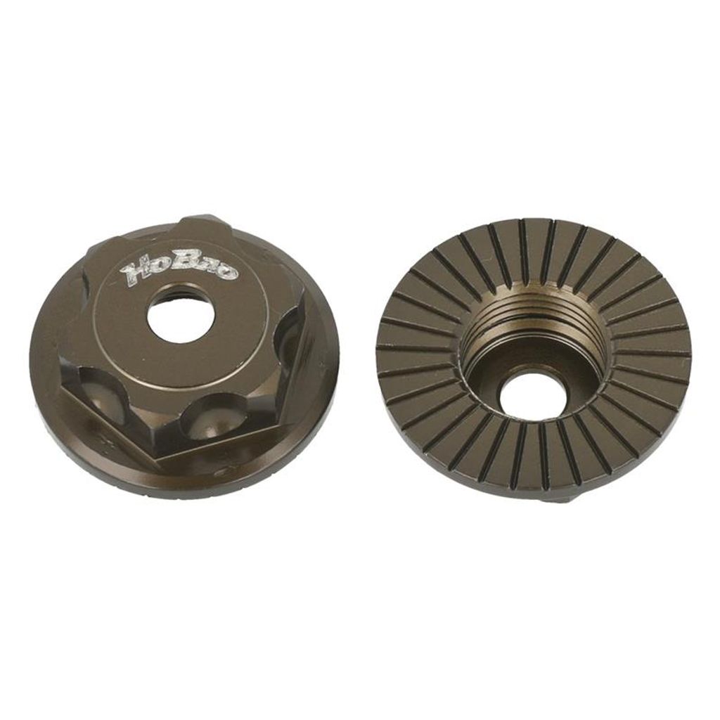 Hobao Radmutter geschlossen "double-stop" (2 Stk.)