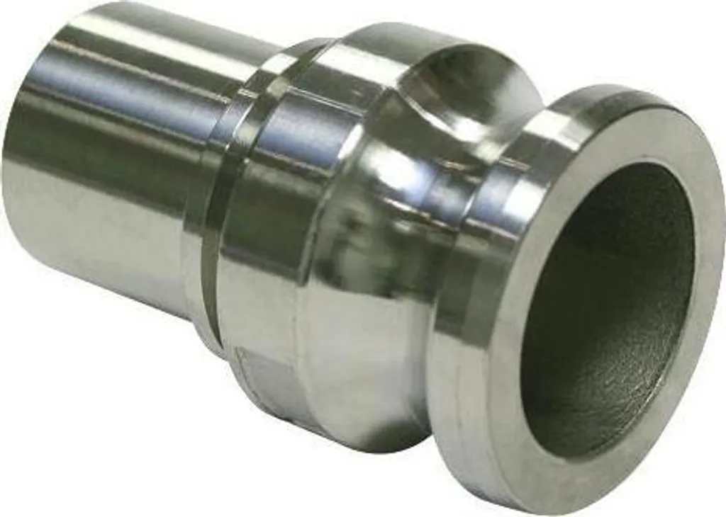 Braccio di leva Kamlok tipo E VA (1.4408) 59,61 mm 2 pollici dimensione fessura 50 mm TEGUMA