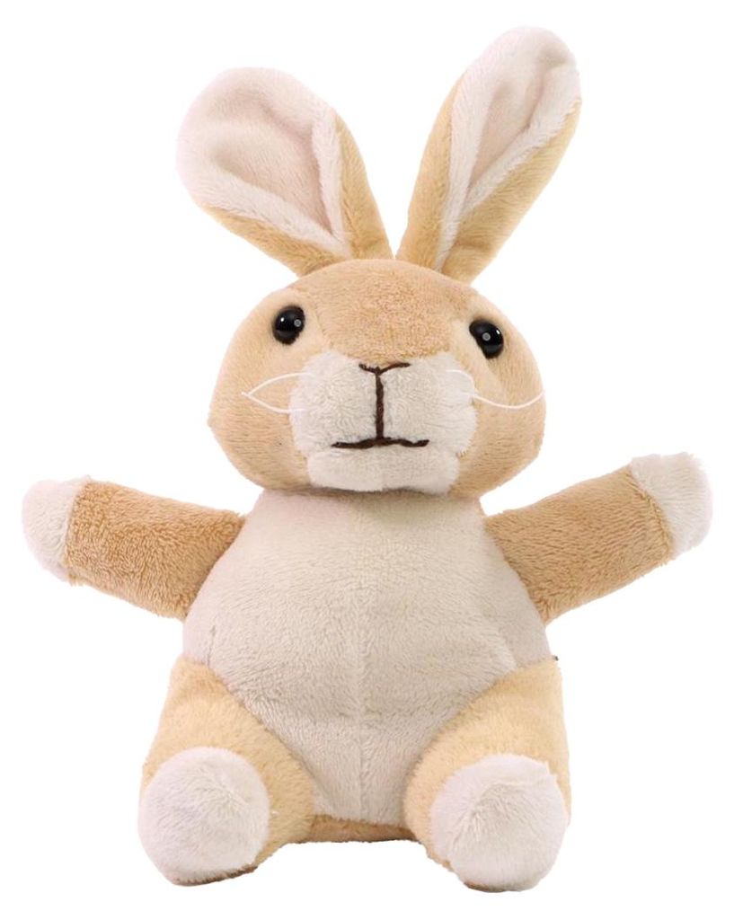 Mbw - "MiniFeet Gonna" Kaninchen Plüsch-Spielzeug LT3170 (Einheitsgröße) (Beige/Weiß)