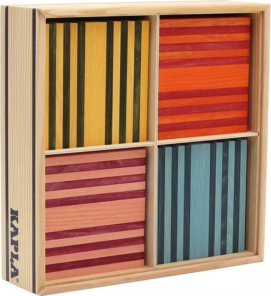 KAPLA OCT OCTOCOLOR Box so 100 drevenými taniermi Obrázok produktu 