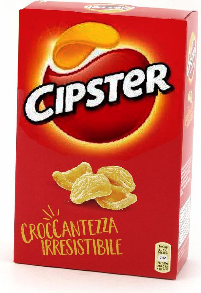 Cipster Original-Federmäppchen mit 65 g Kartoffelkartoffeln.
