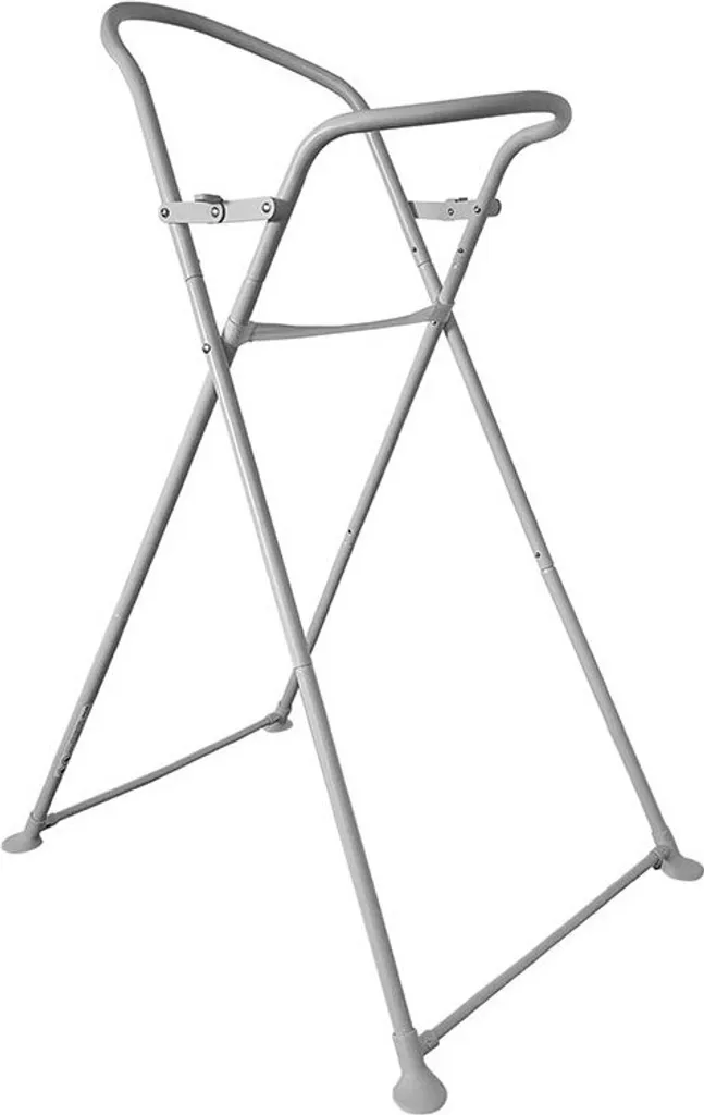 Support de Baignoire Shnuggle Argent - Idéal pour Baigner Bébé sans Douleur