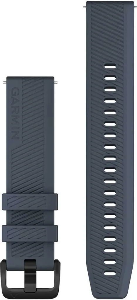Garmin sgancio rapido 20 Mm Gurt Blau Taglia unica