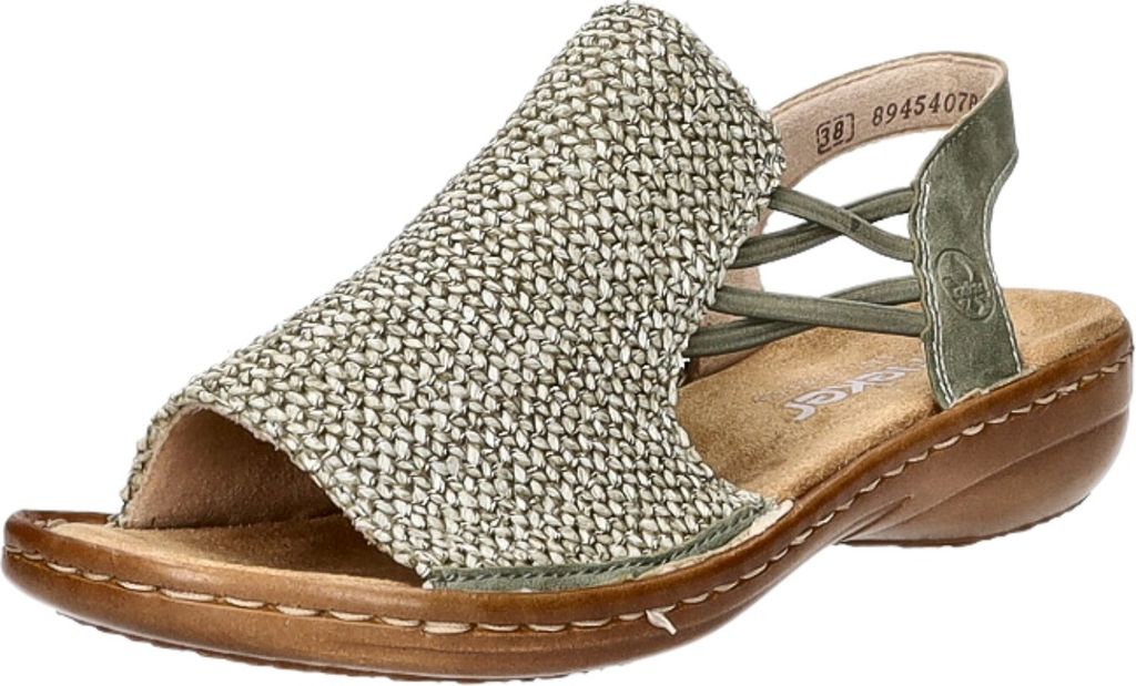 Rieker Schaftsandalen Damen 31393837313637 Grün 40 EU