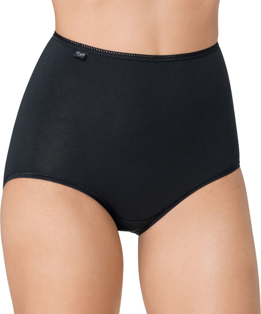 Sloggi Maxi-Slip Baumwolle schwarz 3er Pack Gr. 46 Produktbild 