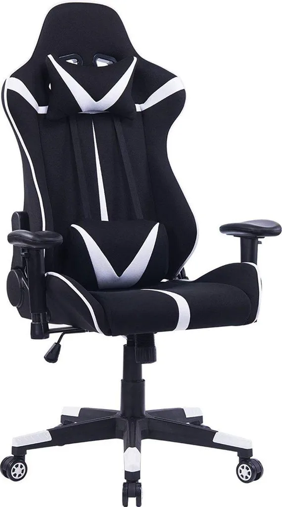 Évitez le Mal de Dos avec cette Gamestoel Ergonomique en Tissu Réglable