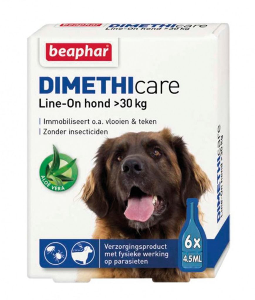 Beaphar Dimethicare Line-On Hund gegen Flöhe und Zecken