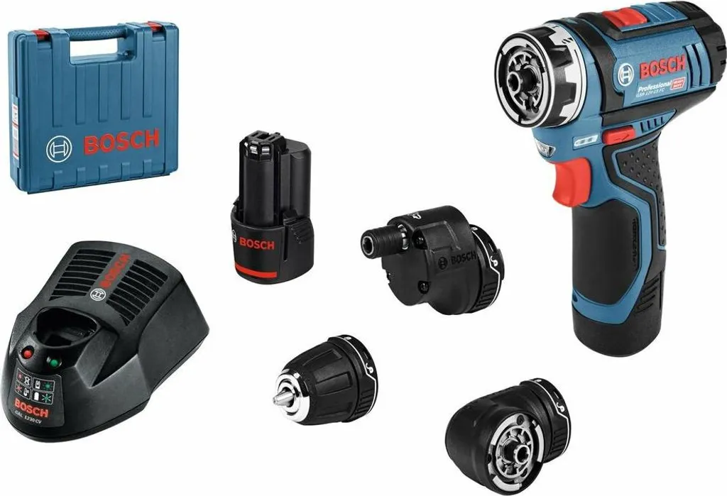 Visser dans les angles avec la perceuse Bosch GSR 12V-15 Flexiclic - 2