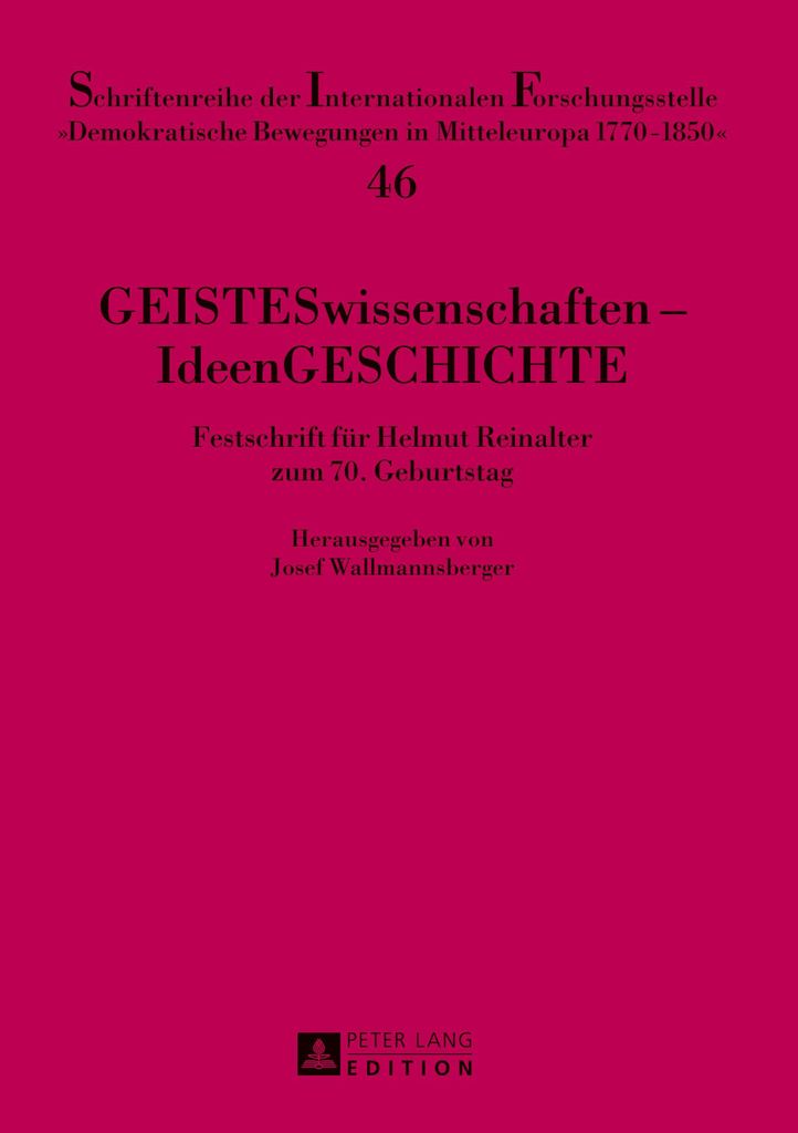 GEISTESwissenschaften - IdeenGESCHICHTE