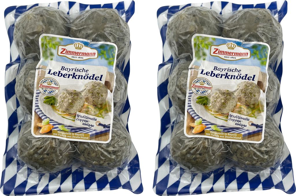 Food-United Knödel - Leberknödel aus Bayern 2x400g, 12 Produktbild 
