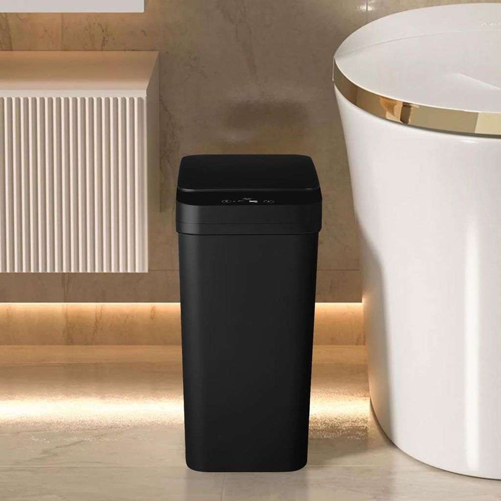 Sensor Mülleimer, Berührungsloser Mülleimer mit Deckel, No Produktbild 