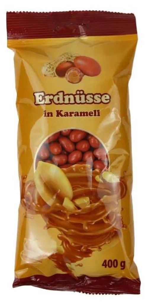 Sojus Erdnüsse in Karamell 400g Produktbild 
