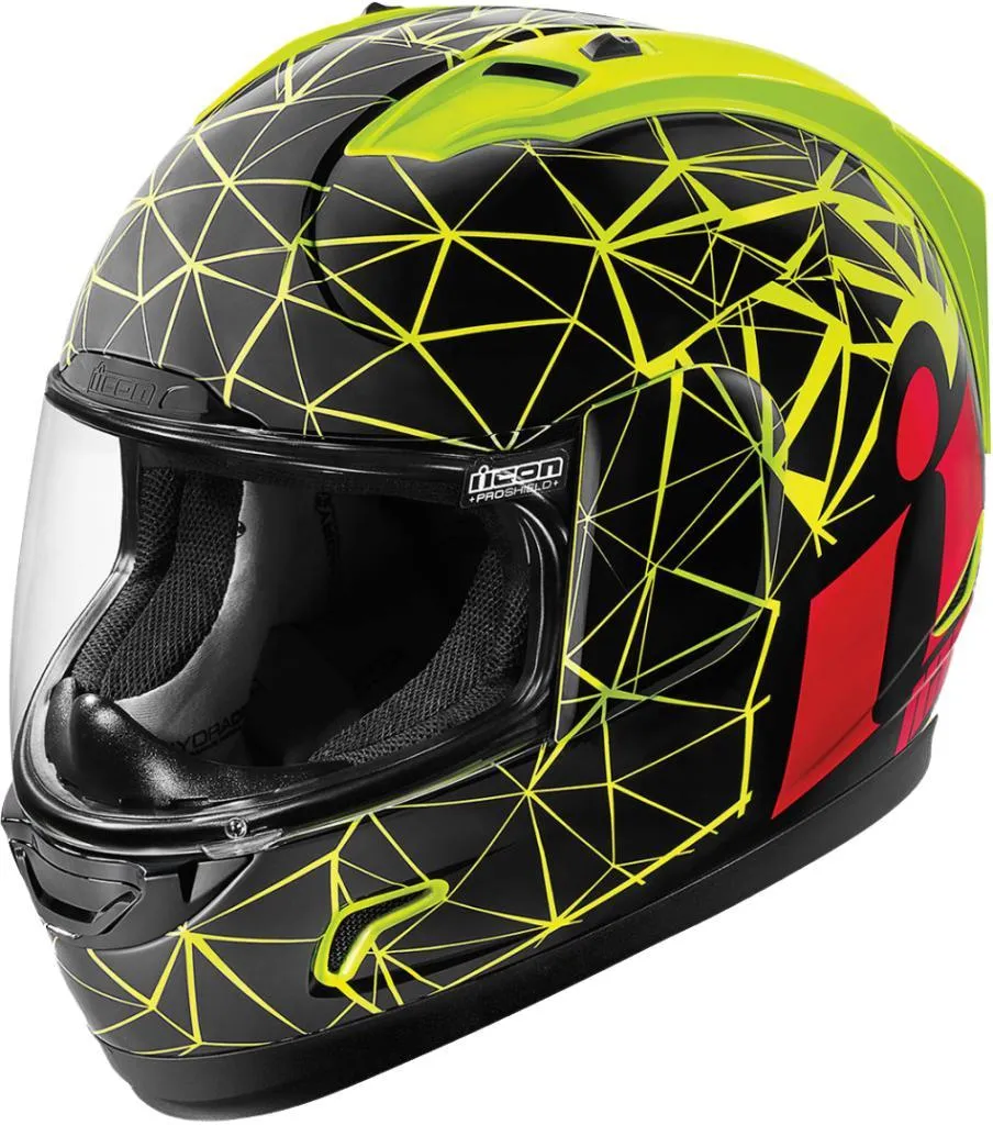Casque de Moto Intégral Icon Alliance Crysmatic pour Route et Circuit