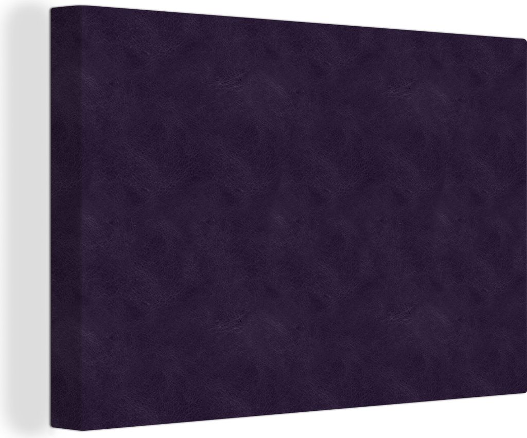 OneMillionCanvasses - Leinwandbilder - 140x90 cm, Leder - Textur - Tierhaut, Wandbilder Kunstdruck Wanddekoration - Foto auf Leinwand - Gemälde ...