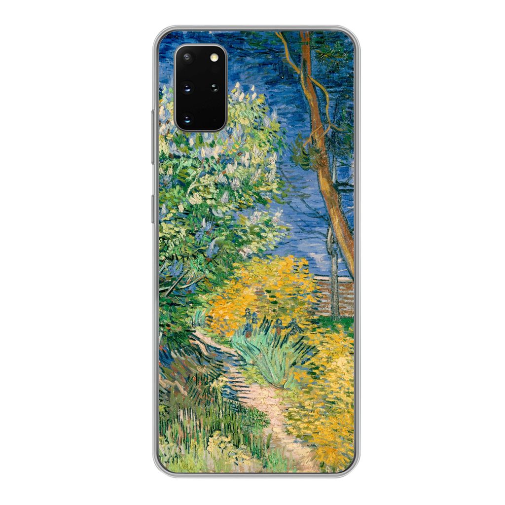 MuchoWow Handyhülle Schutzhülle Hülle für Samsung Galaxy S20 Plus Die Büsche bei Arles - Vincent van Gogh Silikon Softcase Handy Hülle - Ha...