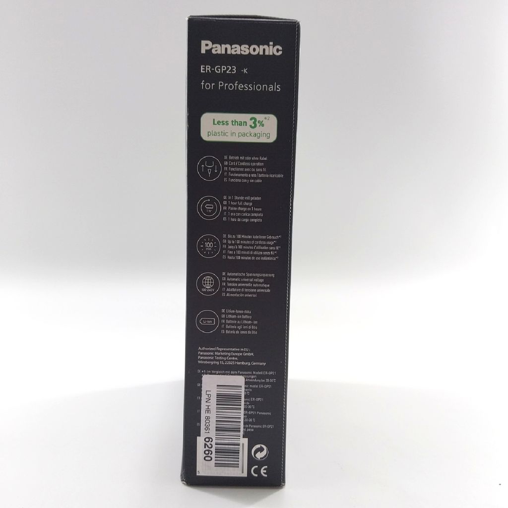 Panasonic ER-GP23 Barttrimmer (ER-GP23) Zdjęcie produktu 16