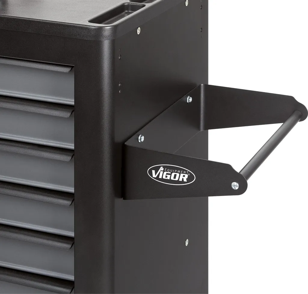 VIGOR V2397 Porta Rotolo per Carrello Officina - Acciaio Robusto Online