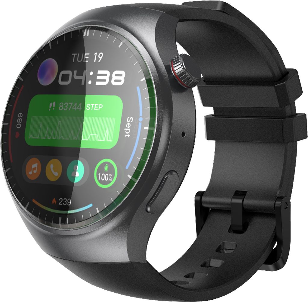 Smartwatch 4G z ekranem dotykowym AMOLED o przekątnej 1,43 Zdjęcie produktu 