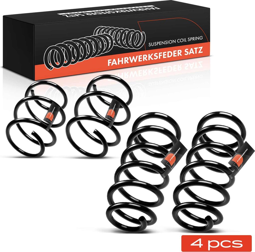 Frankberg 4x Fahrwerksfeder Vorne Hinten für MINI Mini R52 2004-2007