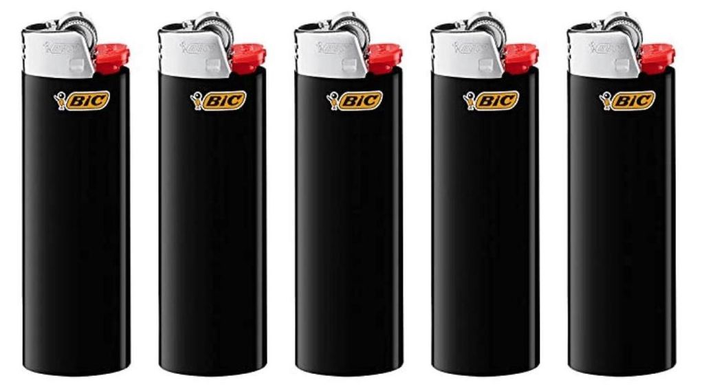 Zapalniczka BIC: kółko cierne Maxi Black J26 - zestaw 5 Zdjęcie produktu 