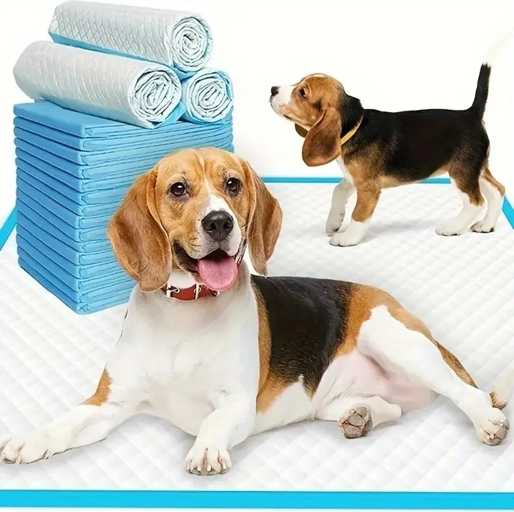 Tappetini Addestramento Cani 90x60 Blu - 100 Pezzi Extra Large - 4