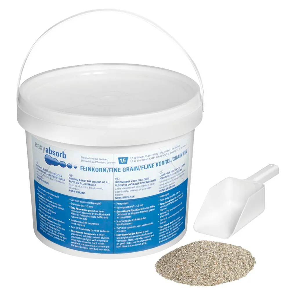 Easy Absorb P-10004 à Haute Capacité d'Absorption Liant Fin en Seau 1,5kg