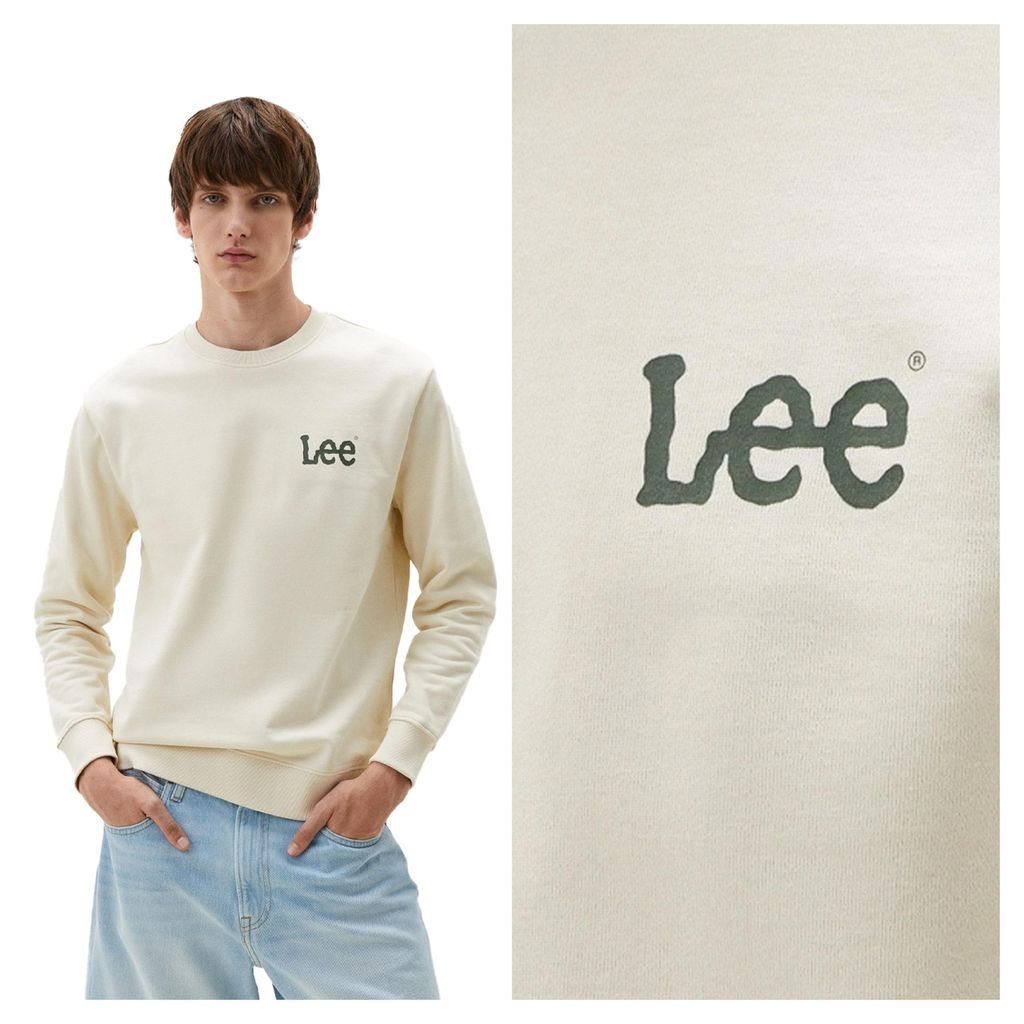 Lee Men's Wobbly Lee SWS Ecru 112341666 L81M016990 Produktbild 