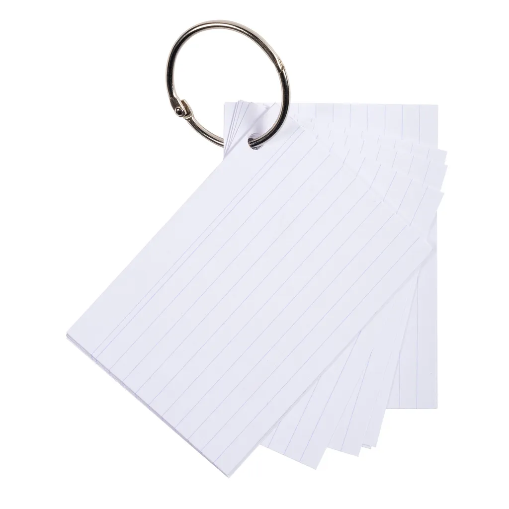 Ne Perdez Plus vos Notes avec les Flashcards Perforées A7 Exacompta 10330E - 7
