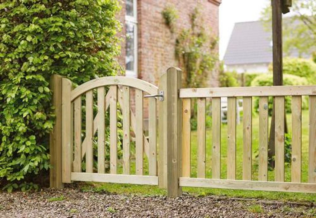 Vorgartenzaun PLUS Ligno 150 x 73 cm kesseldruckimprägniert