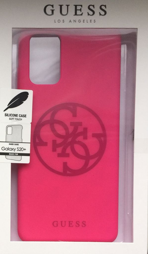 Guess Silikon Soft  Case Hülle Magentmsung S20 + PLUS G985F Produktbild 