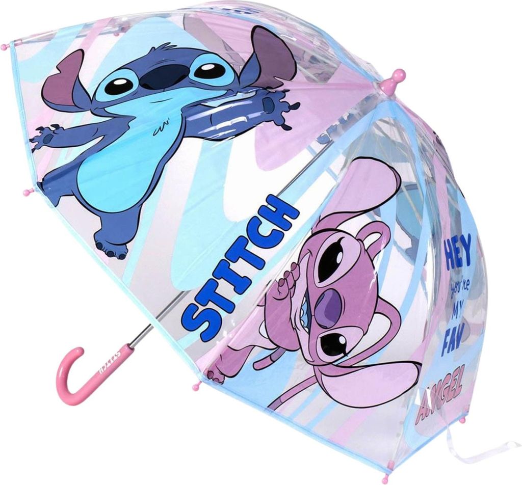 Parapluie Stitch Rosa Ø 71 cm Bleu Image du produit 
