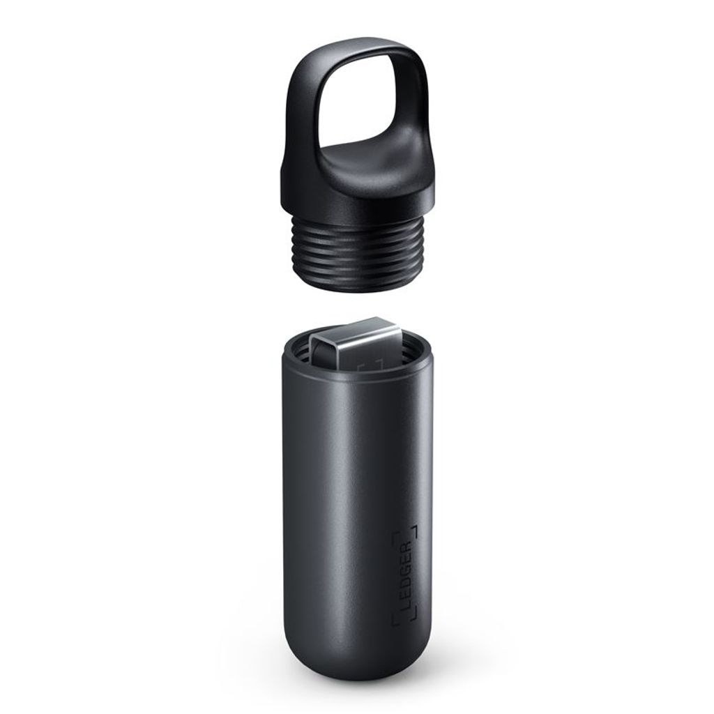 Ledger 3760027782408, Puzdro, Čierna, Hliník, Plast, Obrázok produktu 